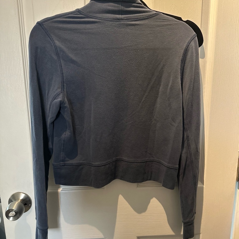 Athleta CROPPED FUNNEL NECK IN NIRVANA XXS - Picture 4 of 7